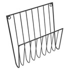  Modern Iron Wall Mounted Magazine Holder - Stylish File Organizer For Magazines