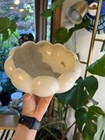 Vintage Floraline Usa 509 Ceramic Scalloped Bowl Planter Mid Century Modern