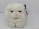 Swibco Puffkins Paws White Persian Cat Plush Stuffed Toy New In Box 1994