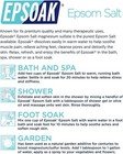 Epsoak Epsom Salt 19 Lb  Magnesium Sulfate Usp  Resealable Epsom Salt Bulk