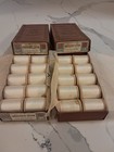 Wooden 20 Spools Of Embroidery Thread Vintage Nib    ga5