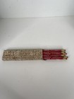 Vintage Coca Cola Coke Advertising Pencils Red Wood 12 Sided Unused Pack 80s