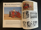 Vintage Massey Ferguson Farm Tractor Dealer Paper Brochure Agriculture Ad Lot 34
