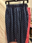 Lot Of 7 Vintage Cotton Elastic Waist Pants   Casual   Women s Asst Sizes