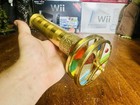 12    Large Ornate Vintage Brass Kaleidoscope Dual Wheel Glass Works Antique