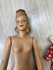 Vintage 1940s 13    Mccall Peggy Rare Model Mannequin Sewing Doll Latexture