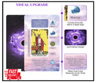 Tarot Cards For Beginners Deck With Meanings Astrology 78 Cards Learning Set New