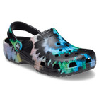 Croc Unisex Classic Tie-dye Graphic Clogs Multi Black black Size M8 w10  0911  