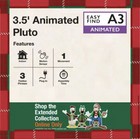 New Disney 3 5 Ft Animated Pluto Holiday Christmas Animatronic 2026 Ships Today