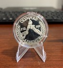 U s  Mint  1 1984 Olympic Commemorative Silver Dollar Coin Uncirculated