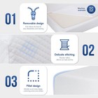 Fdw Twin Mattress 6 Inch Gel Memory Foam Mattress Queen Mattresses Medium Firm M