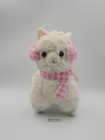 Alpaca B0104 Alpacasso White Amuse Plush 6  Stuffed Toy Doll Japan