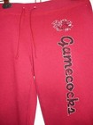 South Carolina Gamecocks Youth L Red Sweatpants With Screen Print Logo New