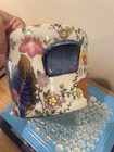 Vintage Tobacco Leaf Cachepot