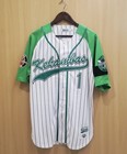 Men s G-baby  1 Jarius Evans Hardball Baseball Jersey White Stripe Sewn Hip Hop
