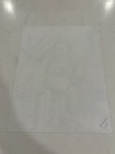 Unique Original Fantasy Art Drawing Sketch Artist Signed Girl Flowers 2001