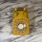 Yellow Western Electric Bell System Rotary Desk Phone 500dm  r81-8 Or R87-8 