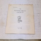 Pershing Rifles Fraternity Gsc Paper Pamphlet Booklet Booklet