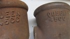 2 Antique Cast Iron Well Pump Water Cup Queen  Windmill