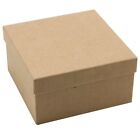 Kraft Cotton Filled Gift Boxes Jewelry Cardboard Box Lots Of 100 200 500