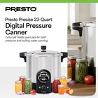Presto 23 Quart Digital Pressure And Water Boiling Canner  Led Digital Display