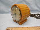 Stunning 1939 Art Deco General Electric Julep 7h80 Butterscotch Catalin Clock