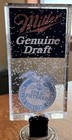 Miller Genuine Draft Acrylic Snow Theme Beer Tap Handle