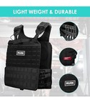 Mvrk Adjustable Weighted Vest  Tactical Molle Fitness Training Vest With Plates