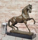 Genuine Bronze Metal Statue Animal Art Horse Stallion Bronze Sculpture Decor Art