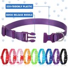 27 Pcs Dog Collar Bulk Adjustable Nylon Puppy Collar For Small Medium   