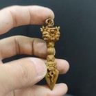 Chinese Bronze Copper Statue Hand Carved Feng Shui Figurine 80228