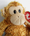 Ty Beanie Babies Fumbles The Monkey  2004  W  Hangtag