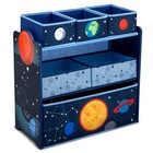 Toy Organizer W  Galaxy Design Bins Children Storage Playroom Adventure New