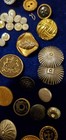 Antique Buttons Chinas Mop  Metal Glass Carved Painted Lot Over 700