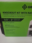 Greenlee 7238sb Slug-buster Knockout Kit With Ratchet Wrench 1 2  Thru 2 