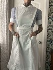 Vtg 1940s Marvin Neitzel Sanforized Cotton Nurse Uniform Wwii Small