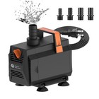 600gph Submersible Water Pump - Adjustable Flow For Fountain  Pond  Hydroponics