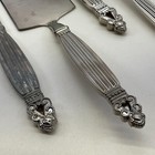Godinger Olde Copenhagen Silver Plate Serving Pieces Lot Of 4