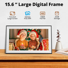 15 6 Inch Large Digital Picture Frame - Wifi Digital Photo Frame With 32gb Stora