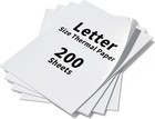 200 Sheets 8 5 x11 a4 Thermal Paper Us Letter Size For M08f Mt800 Pj762 Pj763mfi