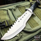 15  Tactical Survival Rambo Full Tang Fixed Blade Camping Knife Hunting W Sheath