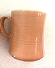 Colorstax By Metlox -poppytrail - Apricot Cups  four  Mugs