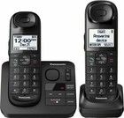 Panasonic Kx-tgl432b Cordless Phone W  Answering Machine- 2 Handsets