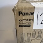 Panasonic Cordless Phone System Answering Machine 5 Handset Bluetooth Kx-tgf975