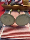 Vintage Brass Candlestick Holders Pair Tall Taper Candle Holders Rem