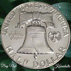 1957 Proof Franklin Half Dollar  50c 90  Silver  Gem Proof Pulled From Storage  