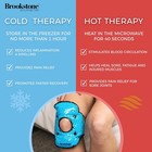 Knee Ice Pack Wrap Hot Cold Therapy Reusable Silica Beads Pain Relief Support