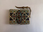 Antique Bronze Gilt enamel Islamic Belt Buckle  19thc