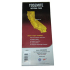Aaa Highway Road Map - Yosemite National Park - National Park Series - 2021