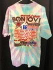 Bon Jovi Concert Tour T-shirt One Wild Night Vtg 2001 Parking Lot Xl Adult Tie D